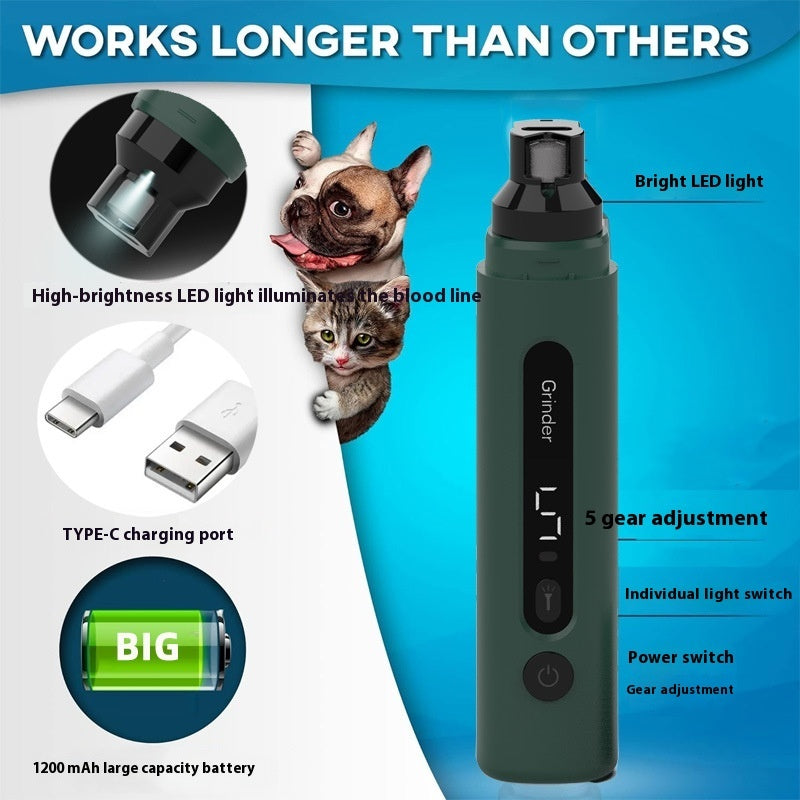 Quiet Electric Nail Grinder